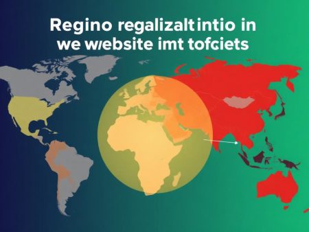 博彩業區域化對網站流量的影響